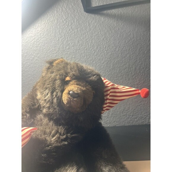 Extremely Rare The Summit Collection Plush VTG 1986 Grizzly Bear In Pajamas - Picture 3 of 7